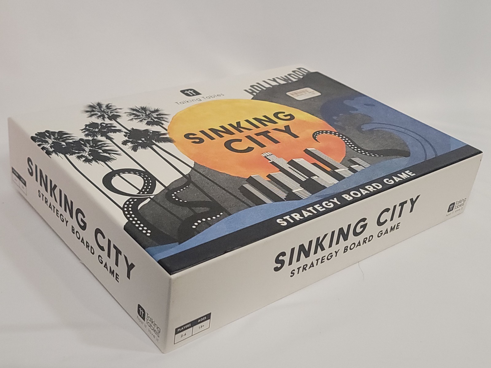 Sinking City ~ Strategy Board Game ~ Talking Tables ~ 2-6 player ages 13+