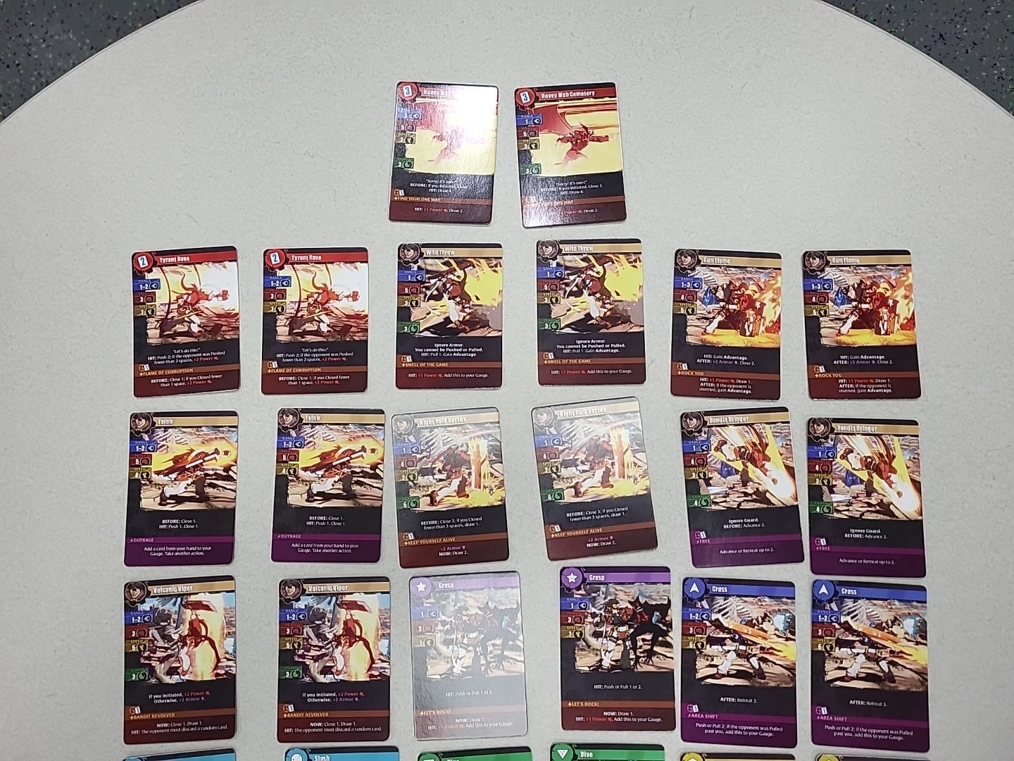 Guilty Gear Strive Board Game – Demo Deck