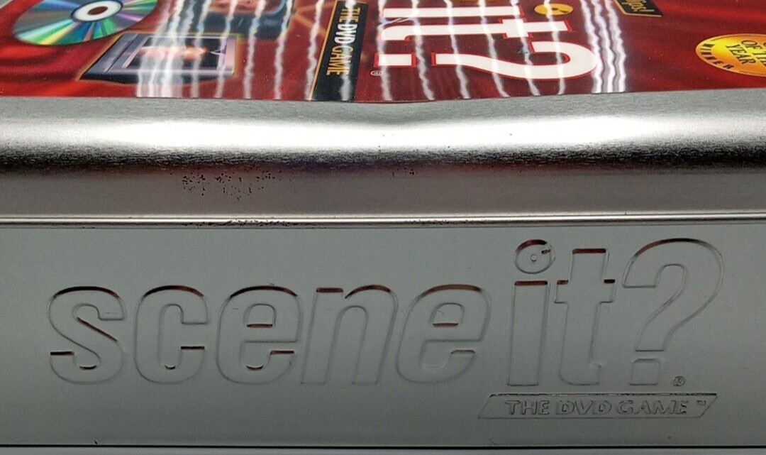 2006 Scene It? TV Trivia DVD Game by Screenlife – Complete in Collector Tin Box
