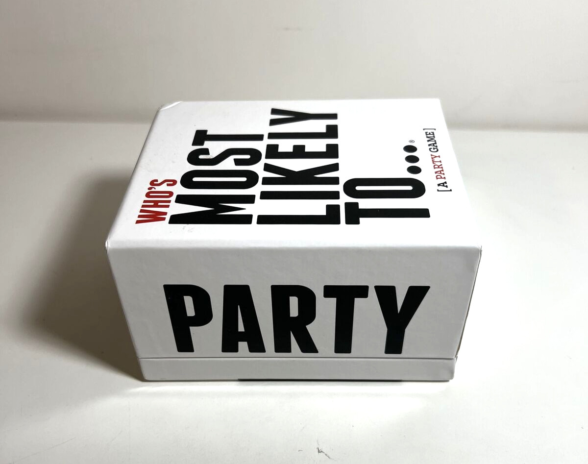 Who’s Most Likely to… A Party Game 2014 ALL CARDS