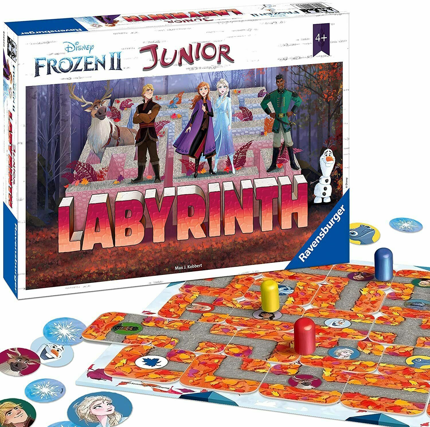 Disney Frozen 2 Junior Labyrinth Family Game Elsa Anna Olaf NEW boardgame