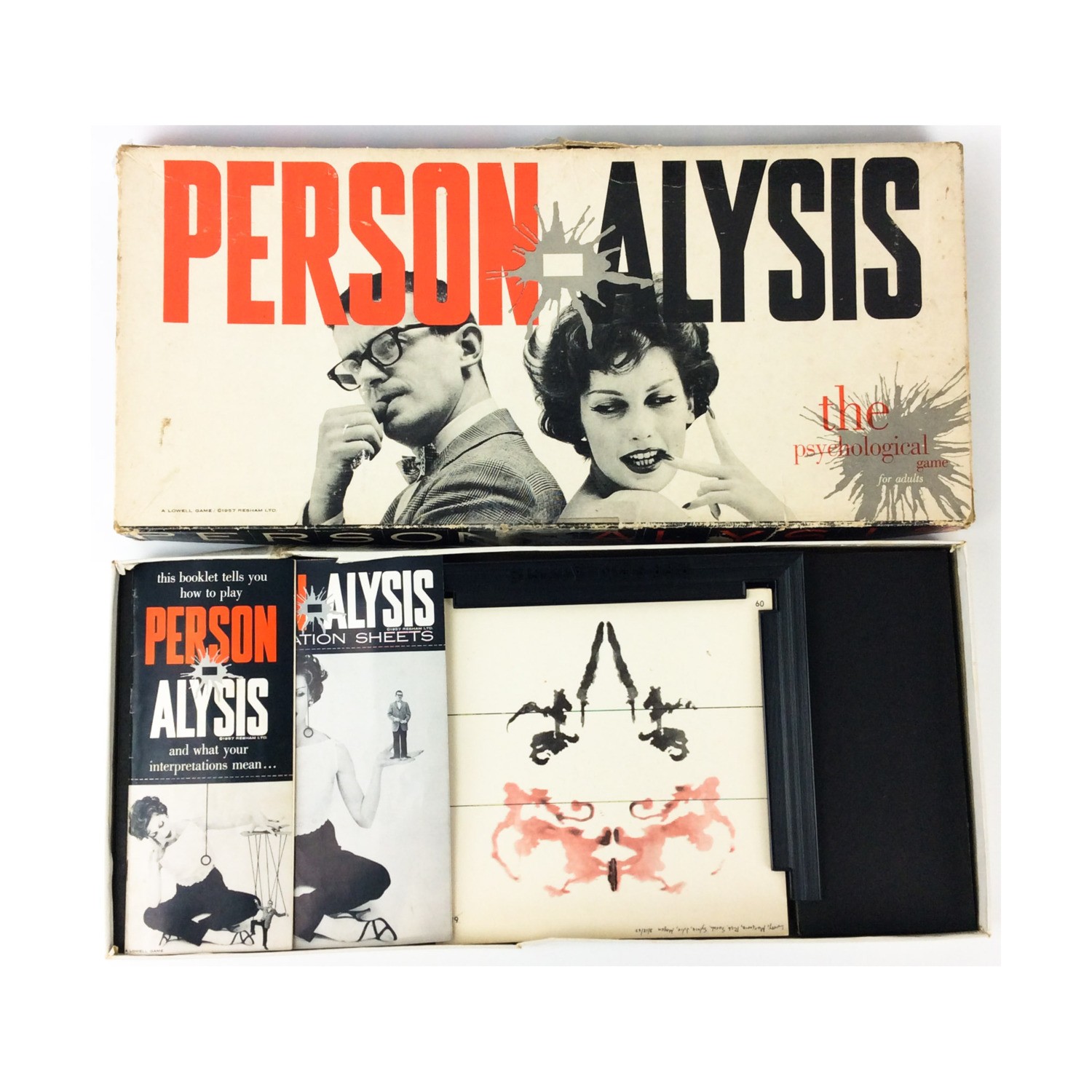 Lowell Toys Boardgame Person-alysis Box Fair+
