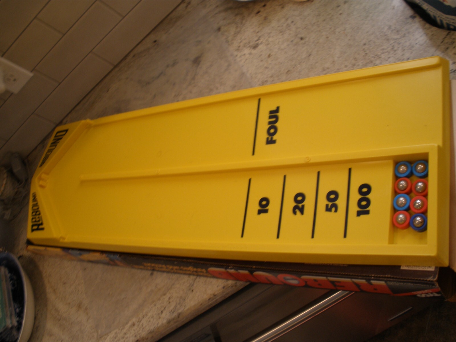 VINTAGE TYCO 1990 REBOUND GAME IN BOX