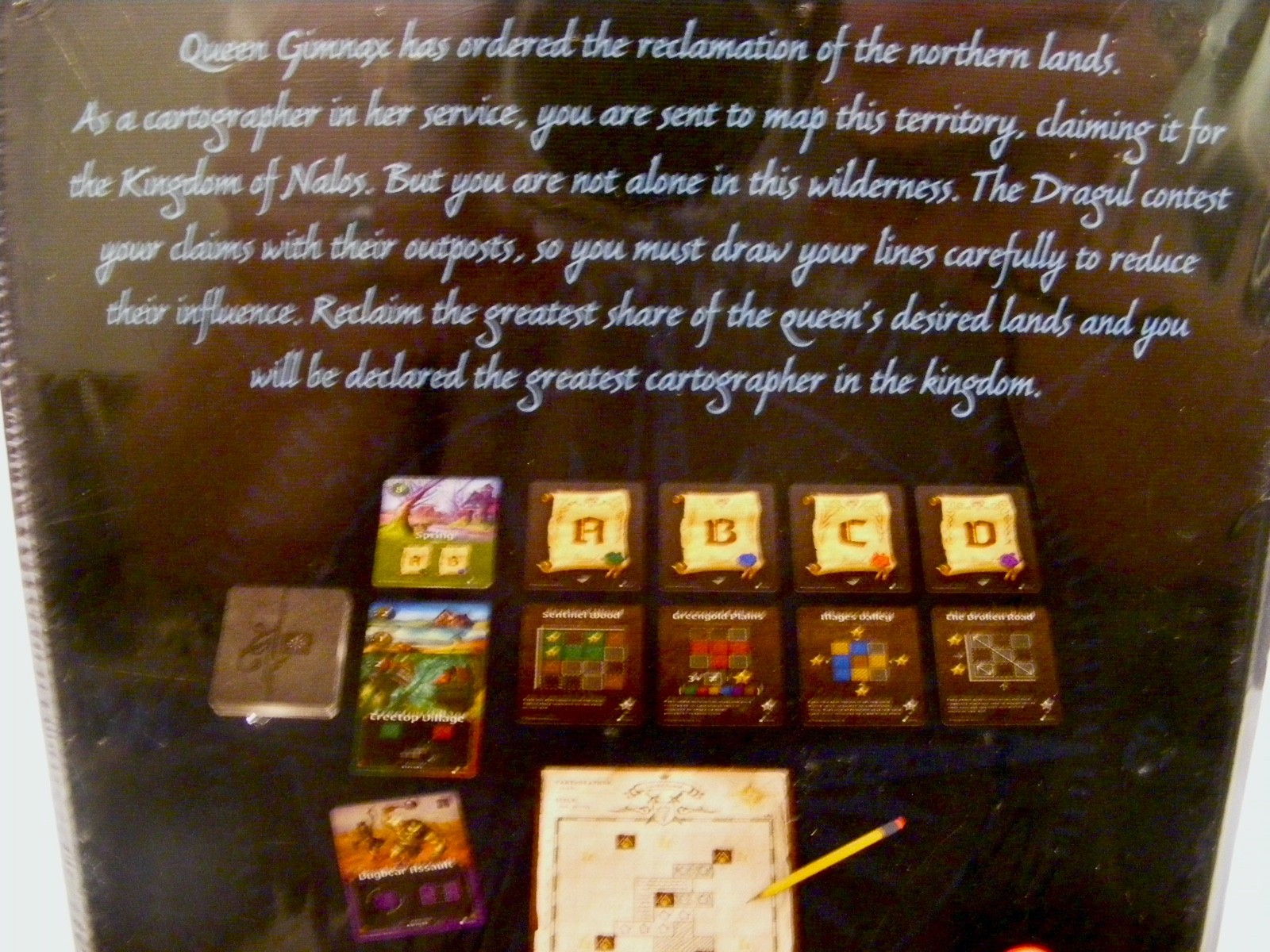 Cartographers: A Roll Player Tale BRAND NEW in Sealed box