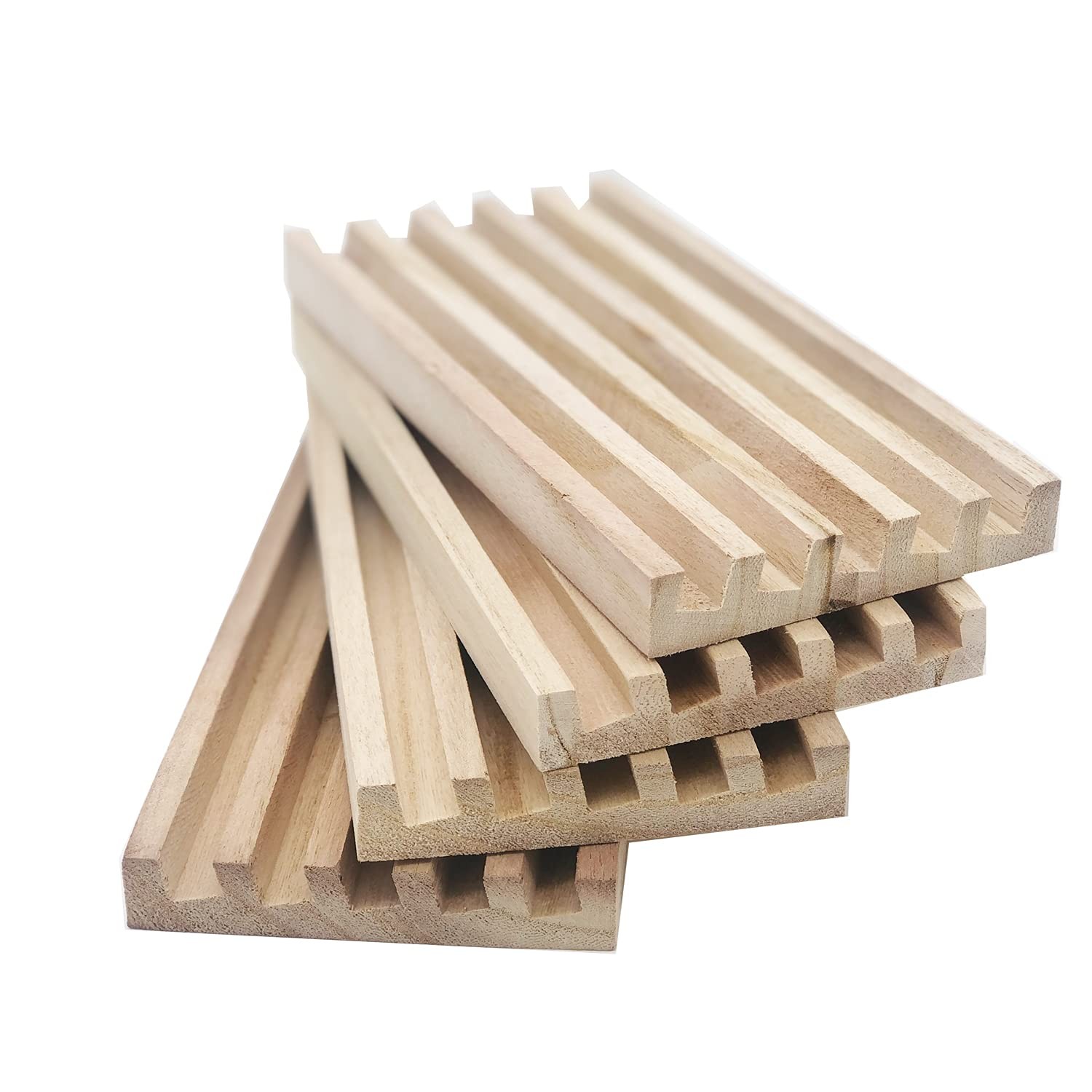 Wooden Domino Trays/Racks Set of 8 Mexican Train Domino Trays/Racks Double 12 Ti