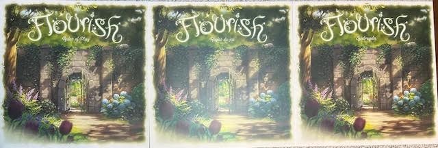 Flourish COMPLETE OPEN BOX board game by Starling Games