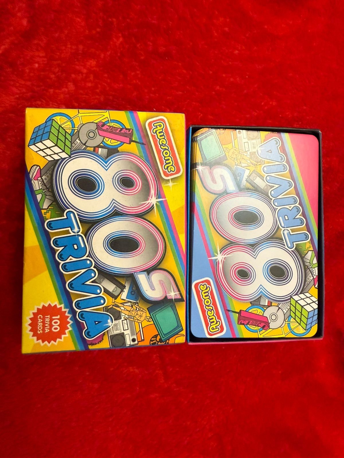 Awesome 80s Trivia Family Party Game Pop Culture Music TV Fashion Toys Celebrity