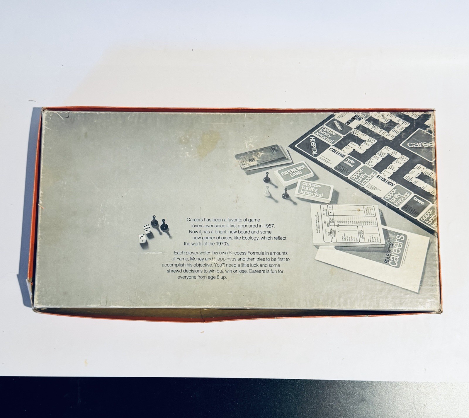1971 Game Of Careers Fame Fortune Happiness By Parker Brothers – Incomplete
