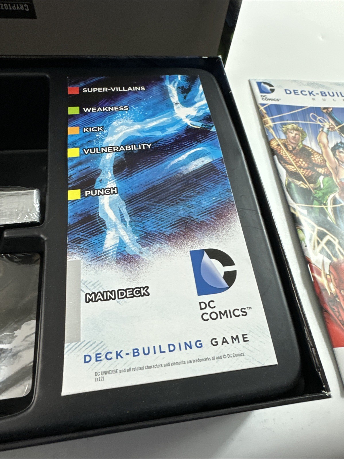 DC Comics Deck Building Game 2012 Cryptozoic Fans Firs~ NEW-RARE
