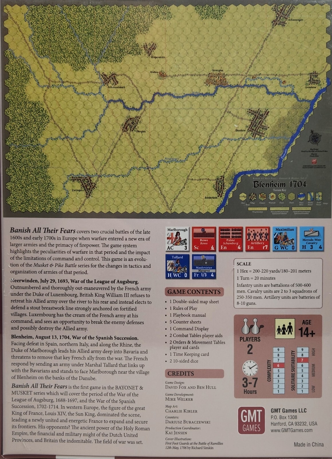 GMT Games Banish All Their Fears – Bayonet & Musket Series Vol 1 SEALED