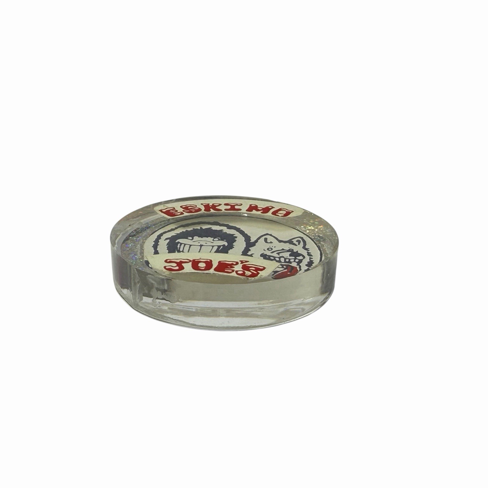 Vintage Lot of 3 Eskimo Joe’s Stillwater OK Pog Container Slammer & Plate