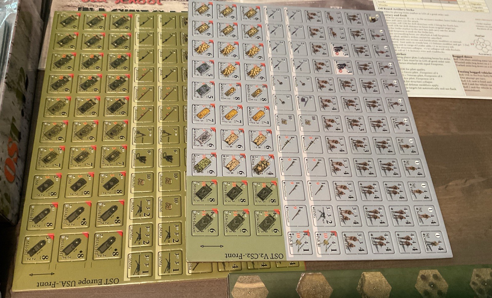 Flying Pig Wargame Old School Tactical (Volume 2) Box UNPUNCHED w/PLAYER MATS 💯