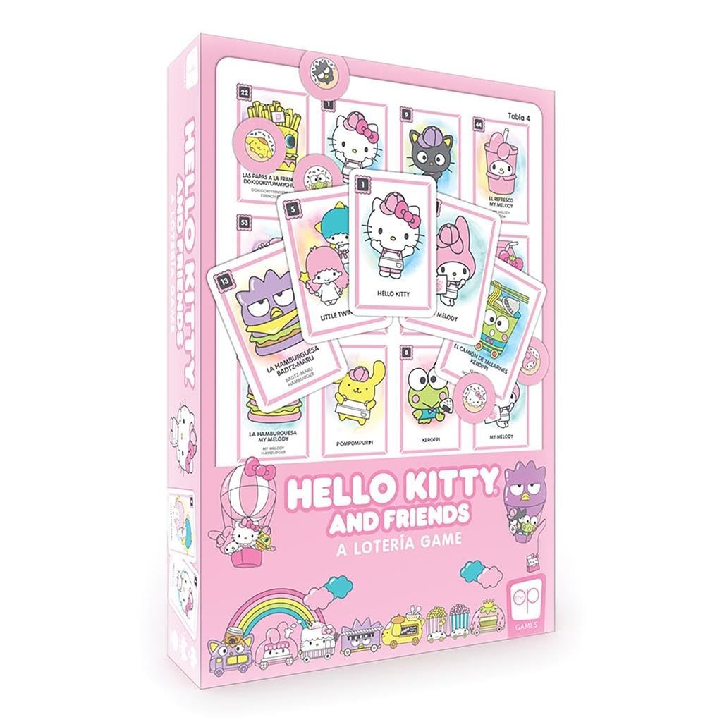 Hello Kitty Loteria Game – Custom Bingo Style Inspired by Spanish Words & Mex…