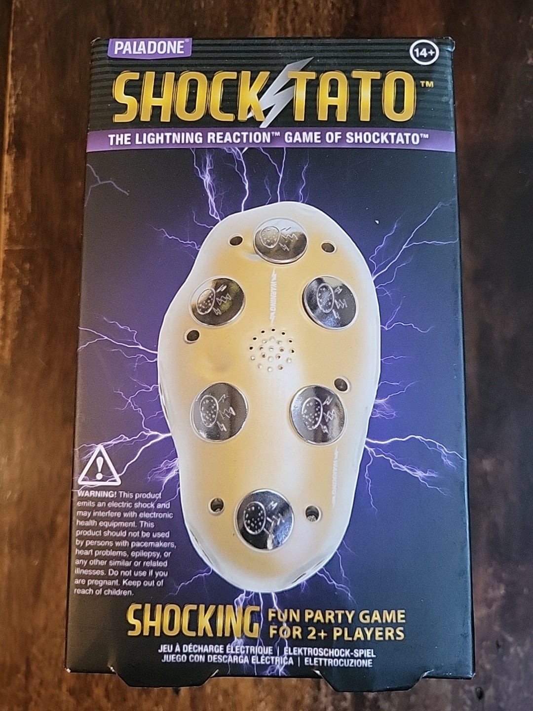 Shocktato Party Game by Lightning Reaction Shocking Hot Potato – NEW SEALED