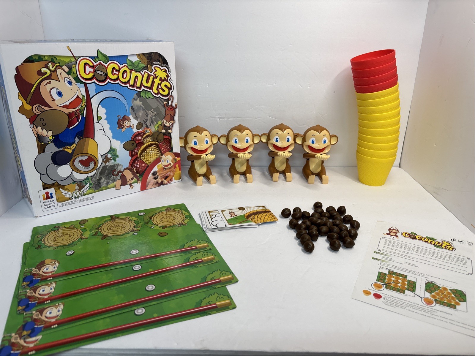 COCONUTS Board Game – Complete Read Description- Korea / Mayday Games