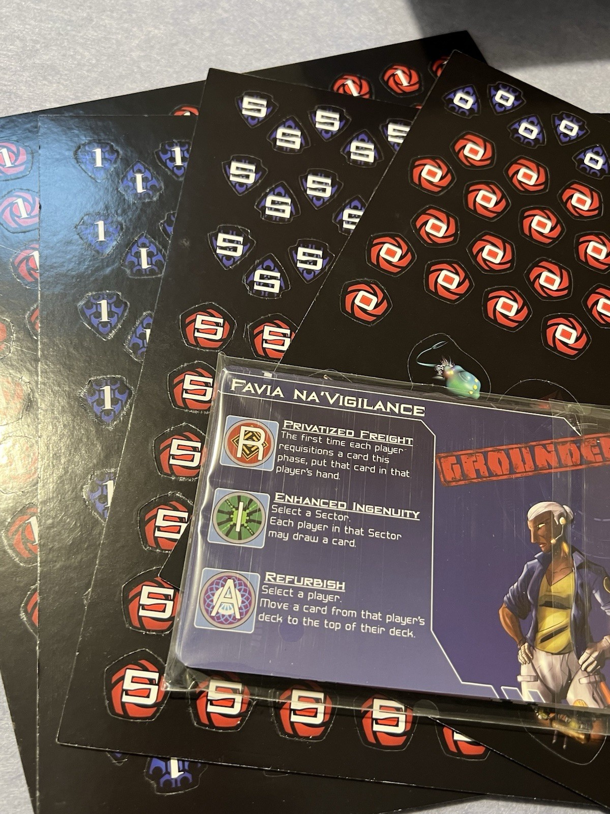 Galactic Strike Force board game by Greater than Games As New