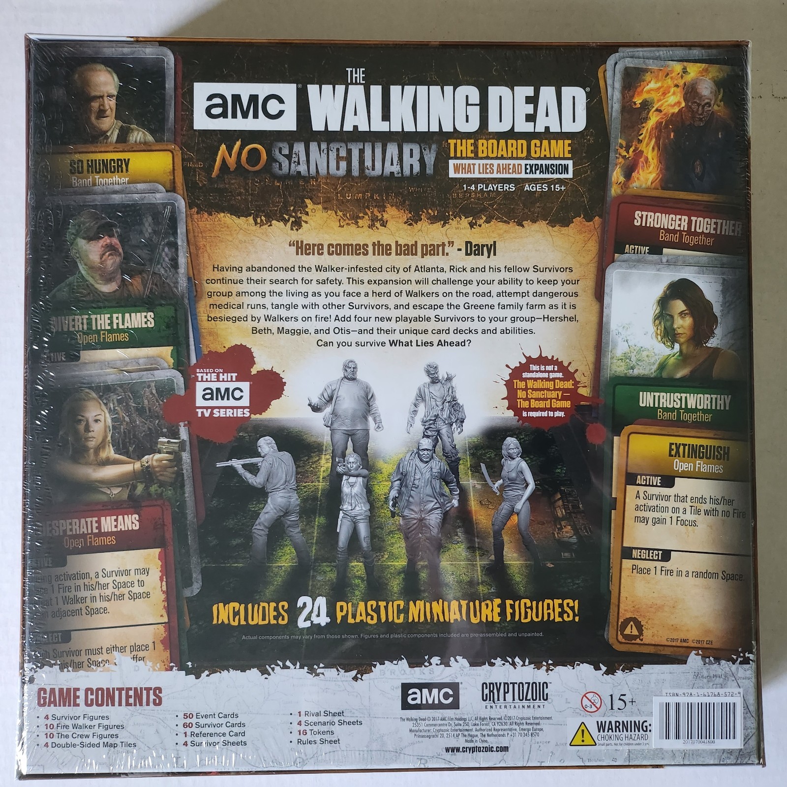 The Walking Dead No Sanctuary with All Expansions and Extras – Kickstarter NEW