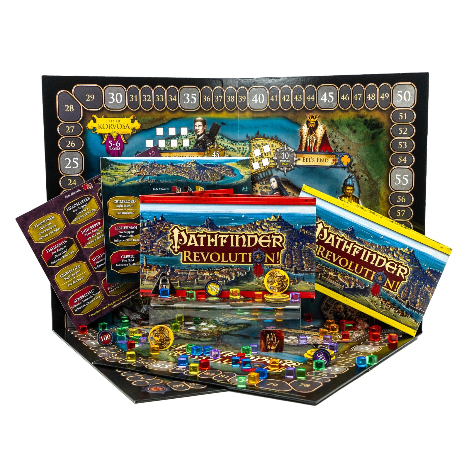 Pathfinder Revolution Bidding Board Game
