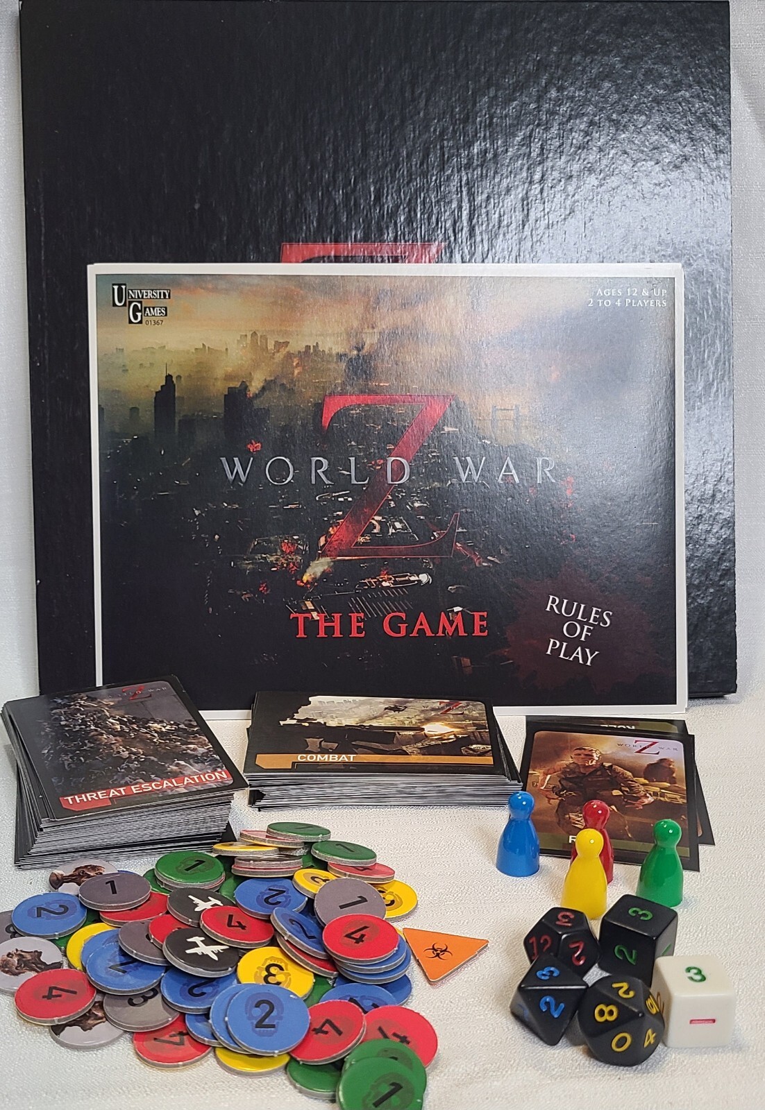 World War Z The Board Game Zombies University Games Tactical Movie Game