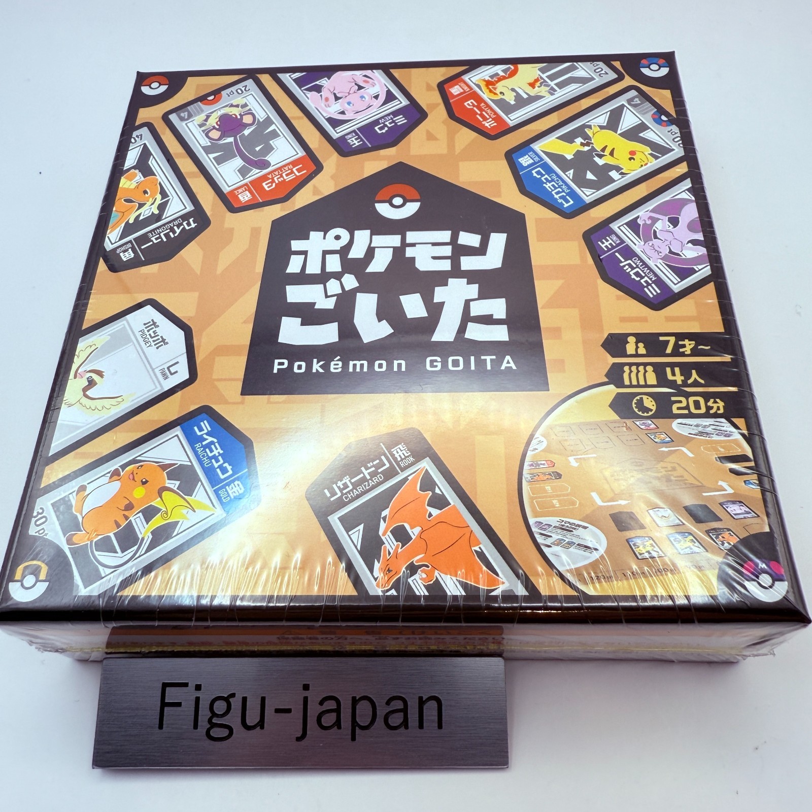 Pokemon GOITA Board Game Strategy Card Game 4 Players Arclight Japan New