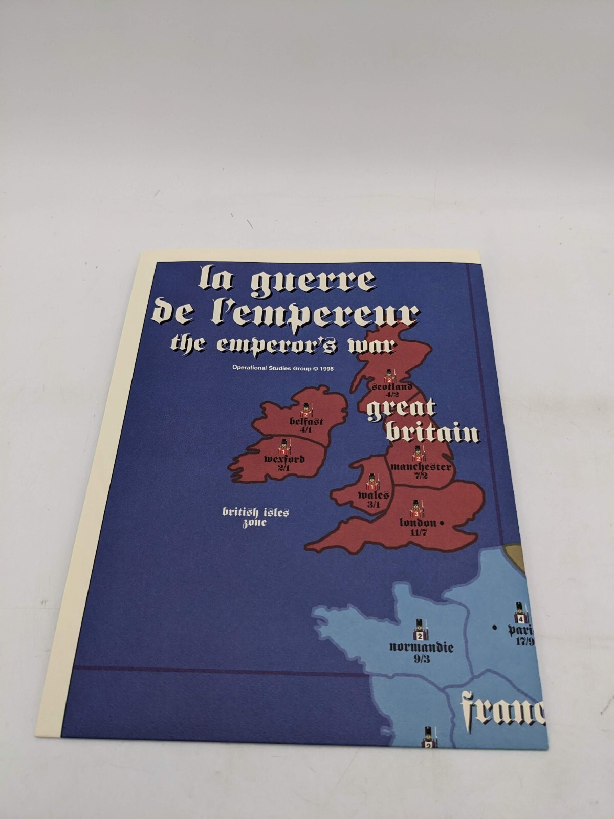 OSG La Guerre de l’Empereur The Emperor’s War 1805-1815 New Open Box Unpunched