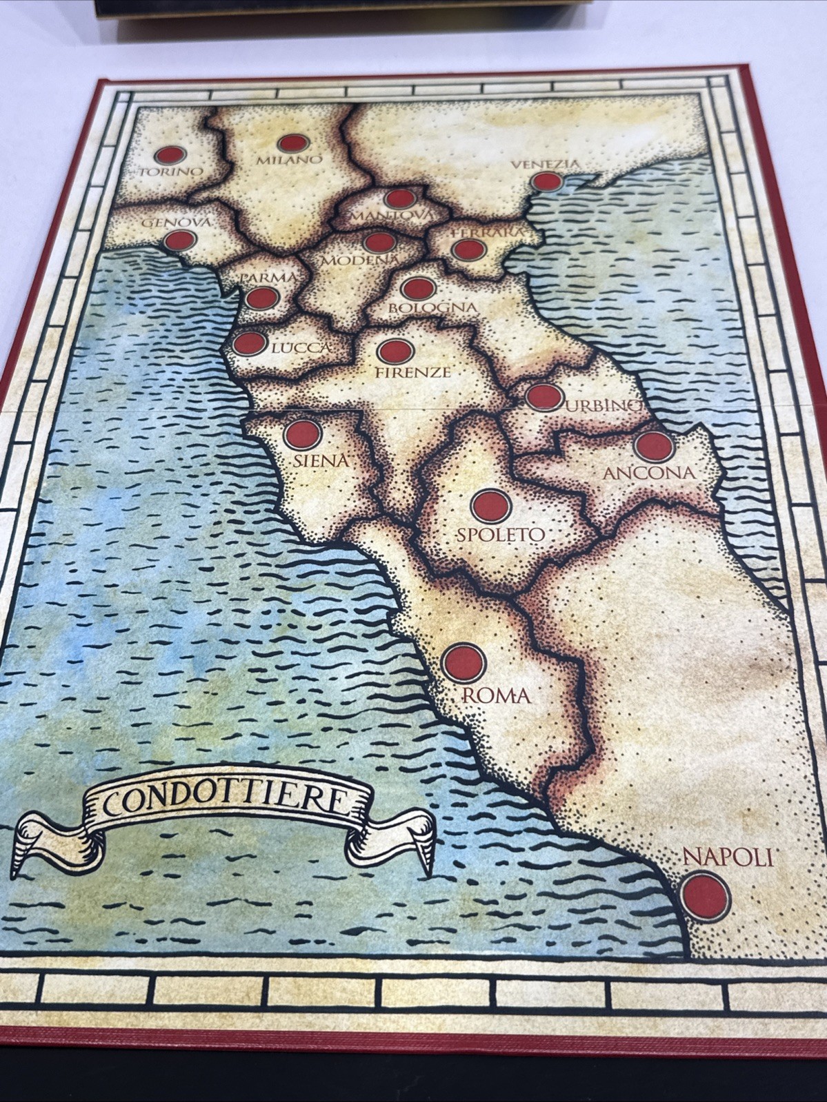 Condottiere Eurogames Descartes Board Game Multilingual Edition