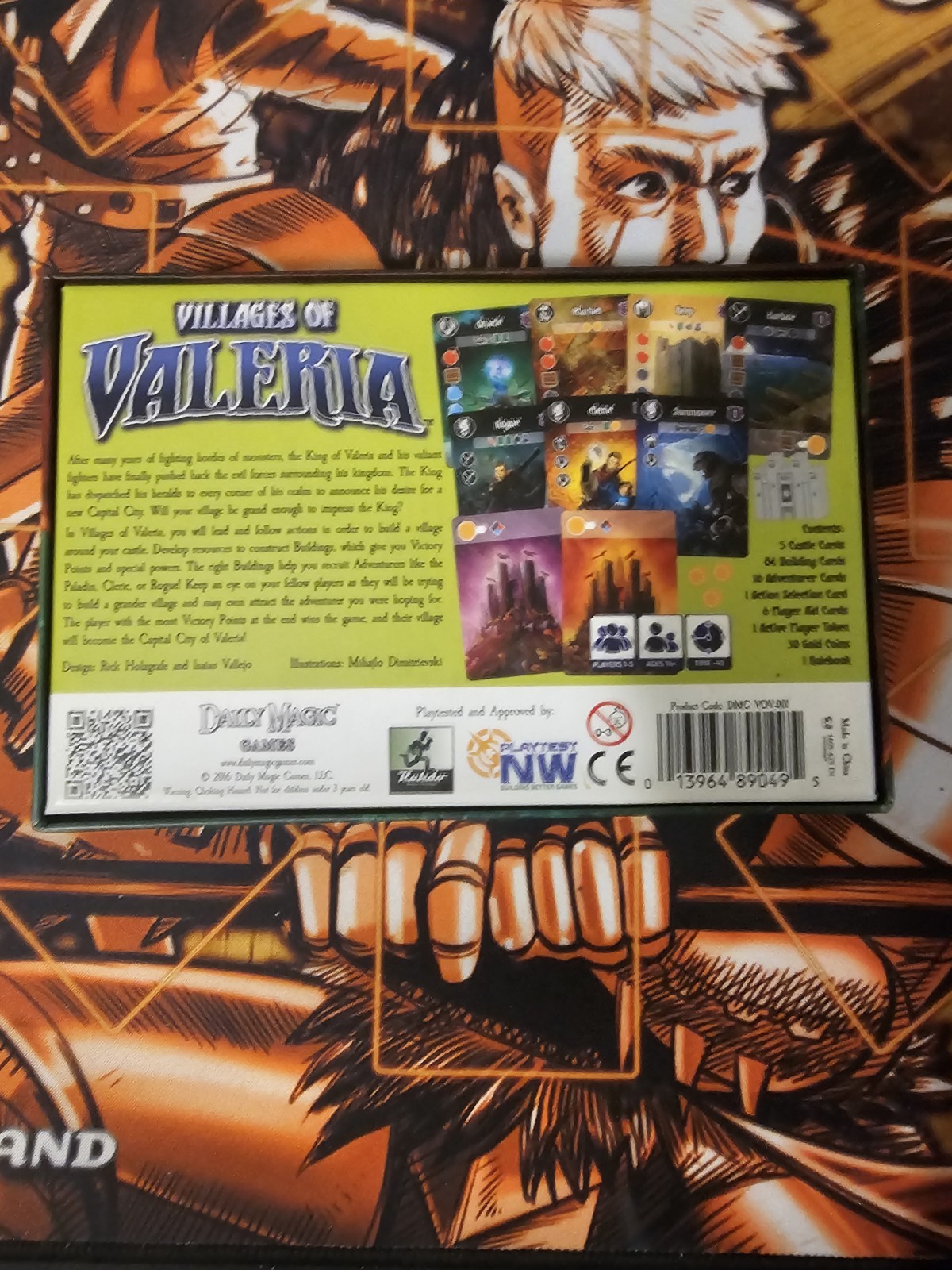 Villages of Valeria Card Game 2016 Daily Magic Games, Complete!