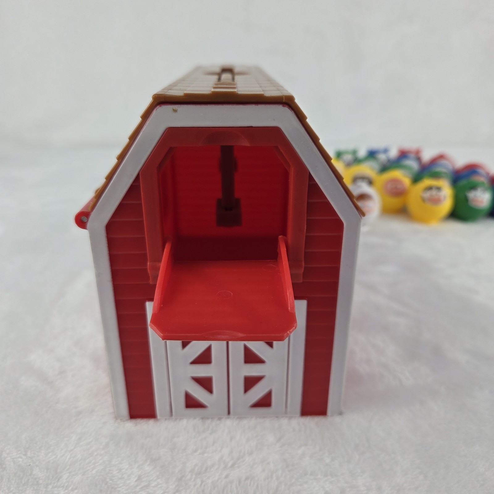 UNO Moo Game Complete With Barn Case Figures Mattel 2008