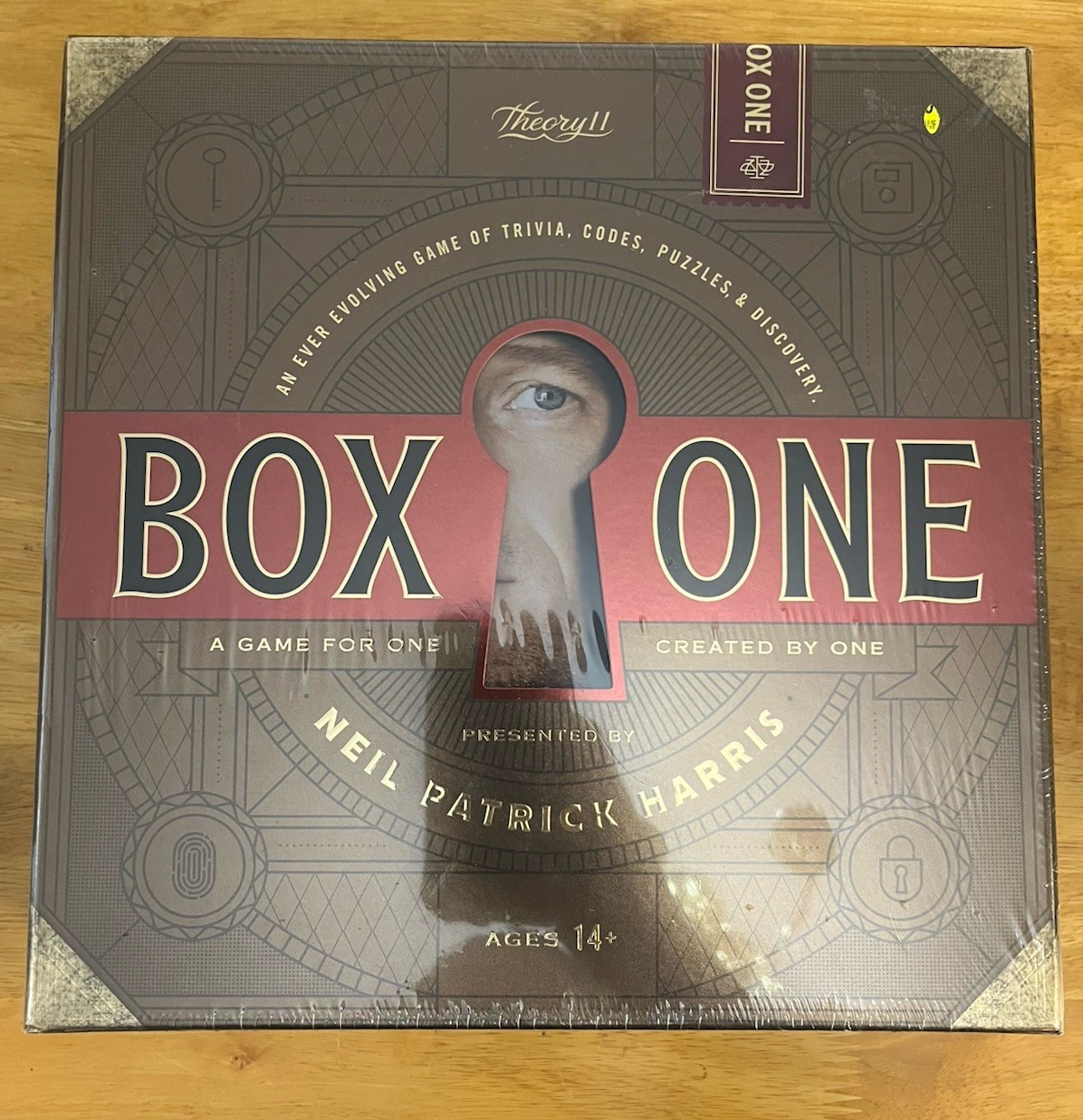 Box One Game By Neil Patrick Harris Strategy Trivia Puzzle One Player SEALED