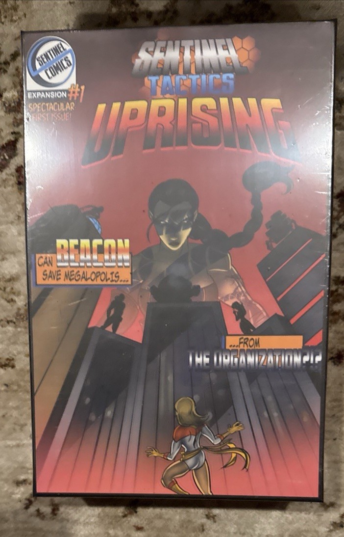 Sentinel Tactics Uprising Expansion #1 – Sentinel Comics Game – *New In Shrink*