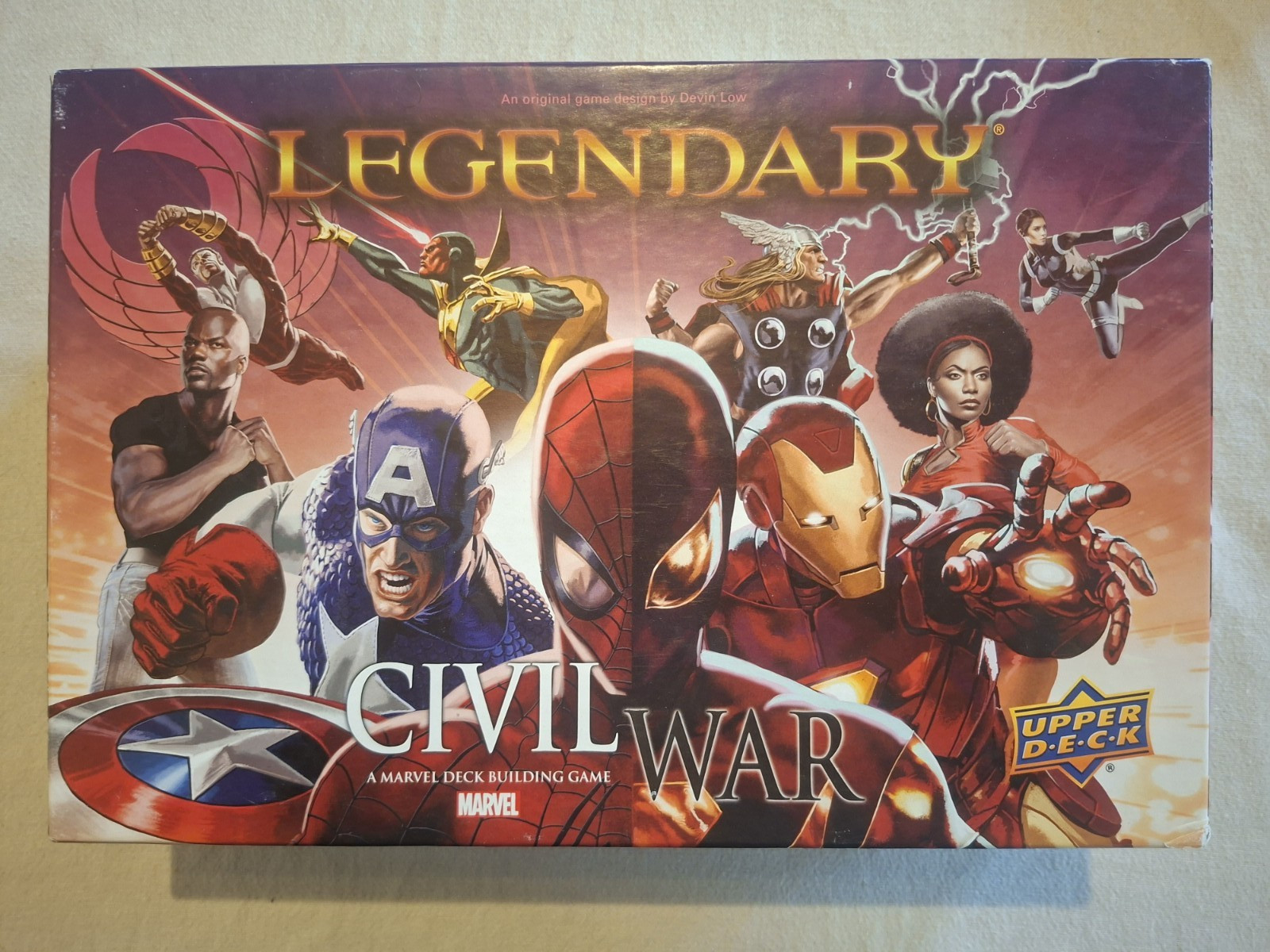 Marvel Legendary Civil War Expansion with Box (Complete)