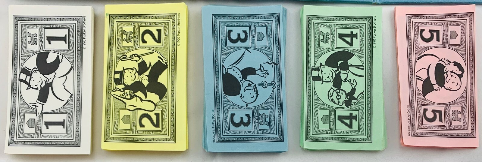 1990 Monopoly Junior Game by Parker Brothers Complete Very Good Cond FREE SHIP