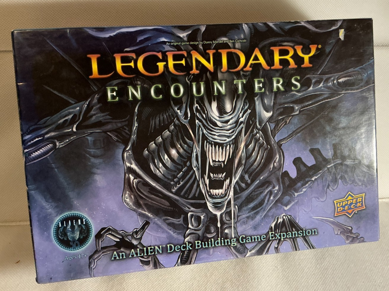 Legendary Encounters An Alien Deck Building Game Expansion Complete Upper Deck 2