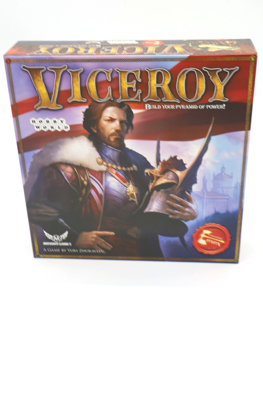 Viceroy Board Game Hobby World COMPLETE Unpunched Cards Sealed Pyramid Strategy