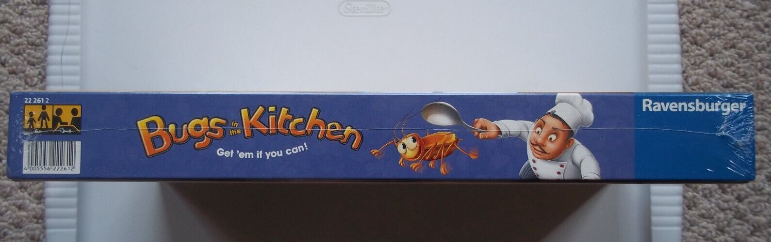 BUGS IN THE KITCHEN Board Game HEXBUG Nano RAVENSBURGER 2013 MFG Czech Republic