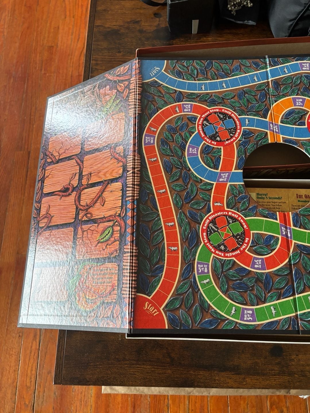 Vintage Jumanji Board Game 1995 Milton Bradley Original Edition