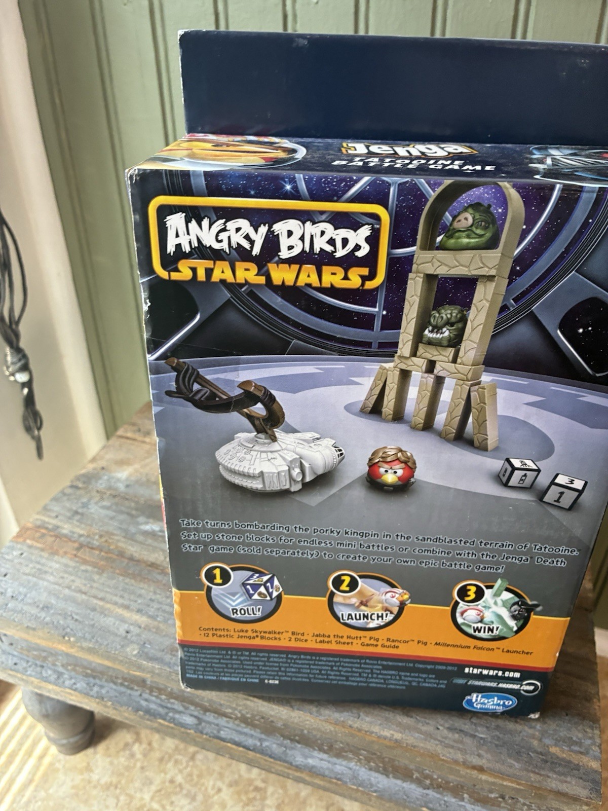 Angry Birds Star Wars Jenga Tatooine Battle Game