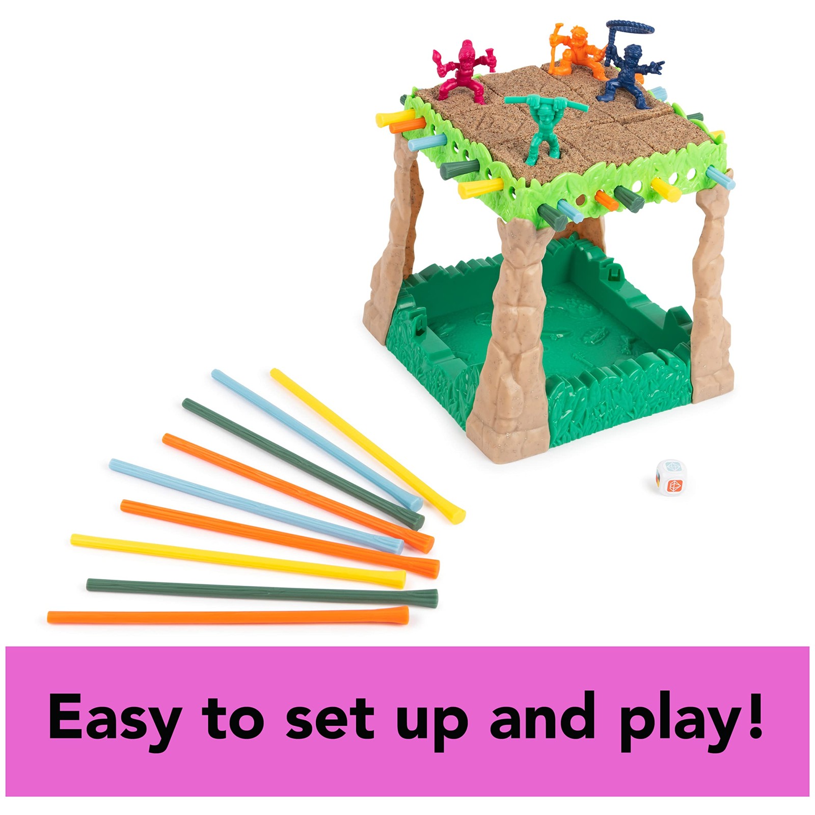 Sink N’ Sand, Quicksand Kids Board Game with Kinetic Sand for Sensory Fun and…