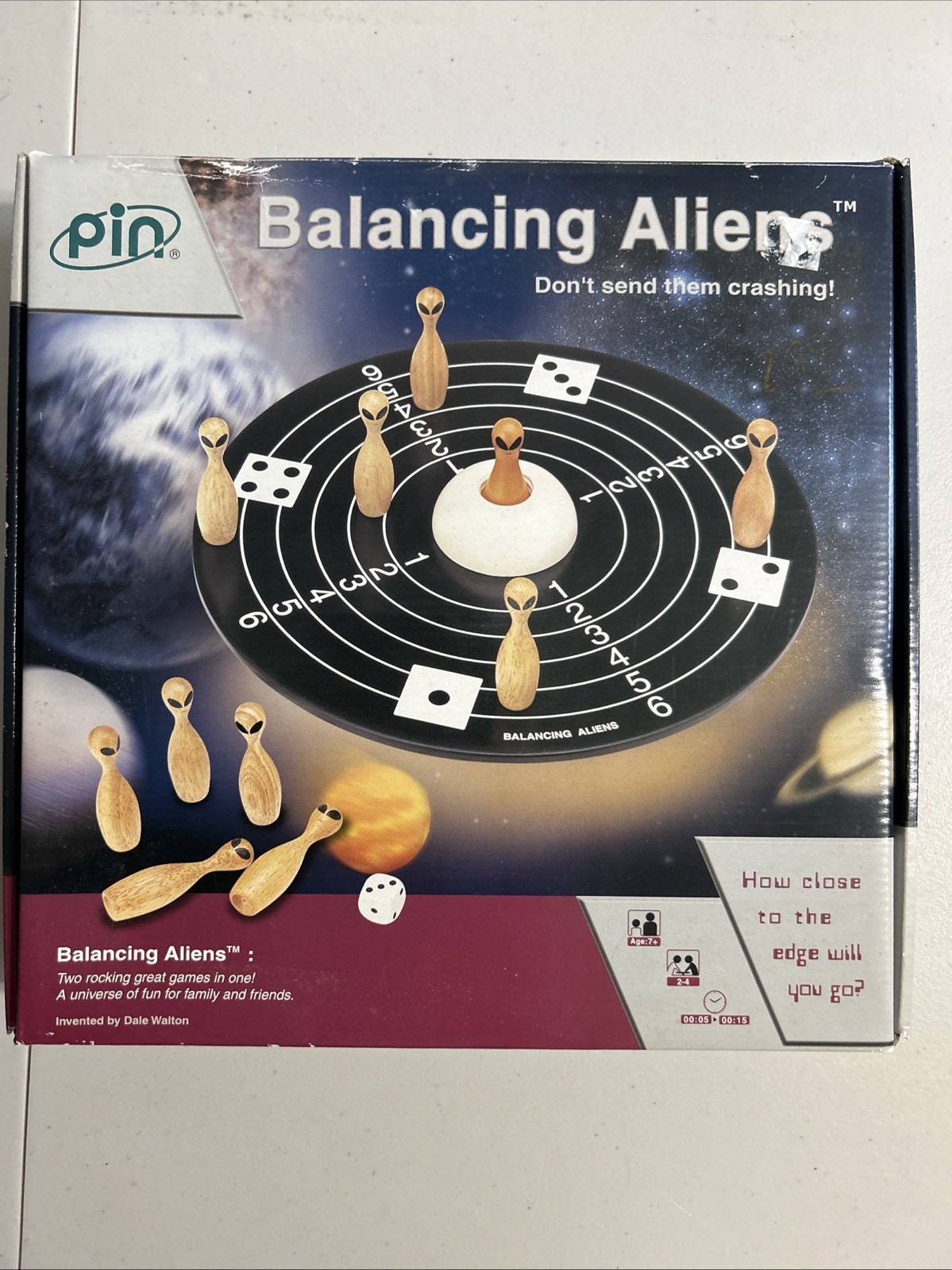 Balancing Aliens – How Close To The Edge Will You Go? (USED-Excellent) by PIN
