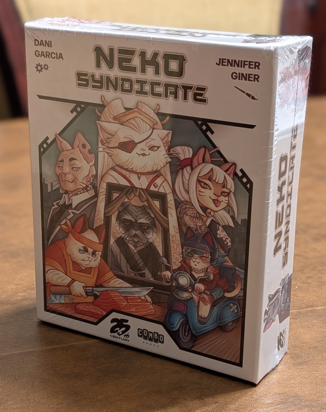 25th Century Games: Neko Syndicate board game, by Dani Garcia, New in shrink