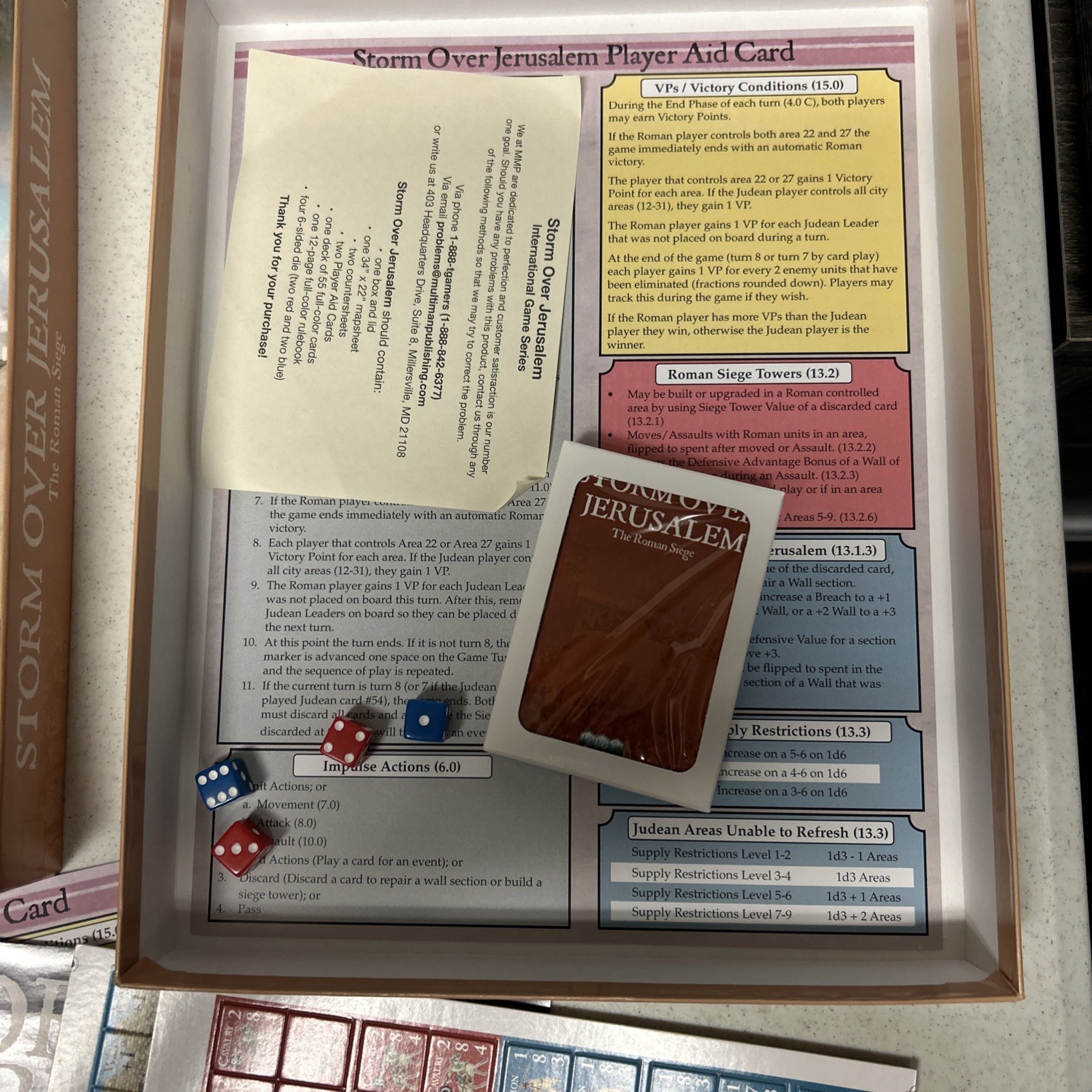 STORM OVER JERUSALEM THE ROMAN SEIGE – MMP – UNPUNCHED!!!