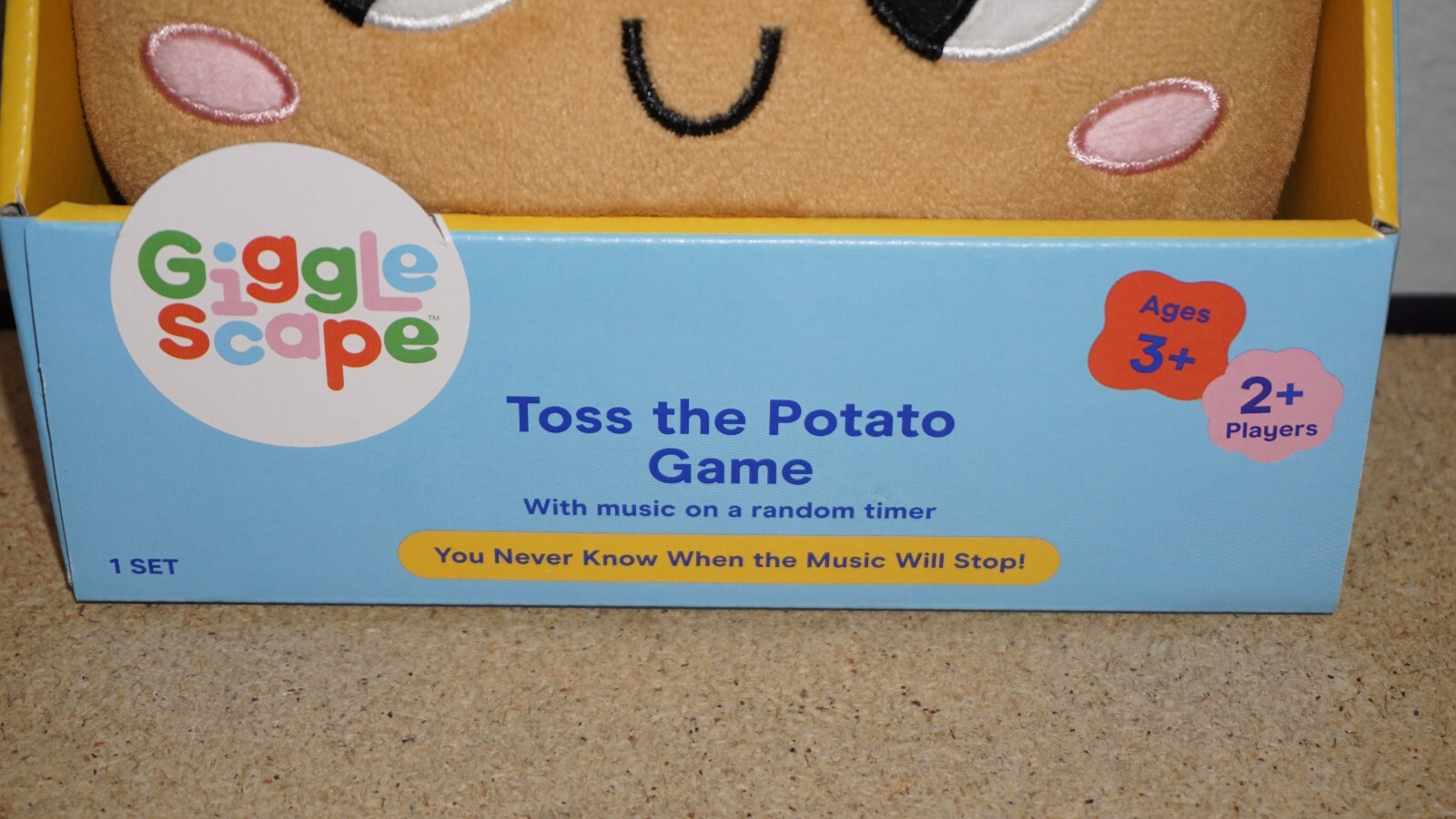 GiggleScape Toss the Potato Game | Music with Random Timer
