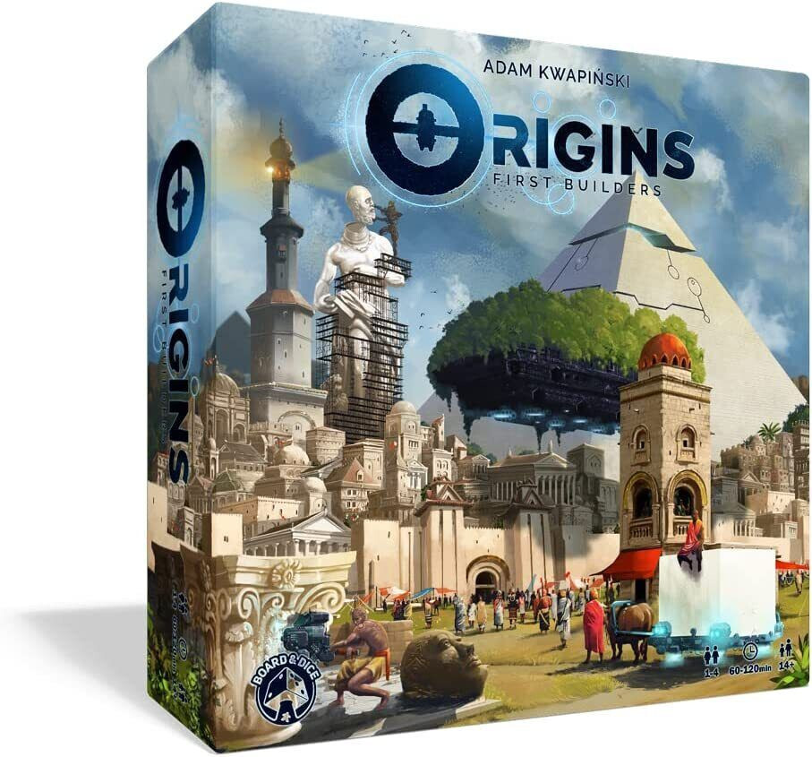 Origins First Builders (Board & Dice Board Game) Brand New