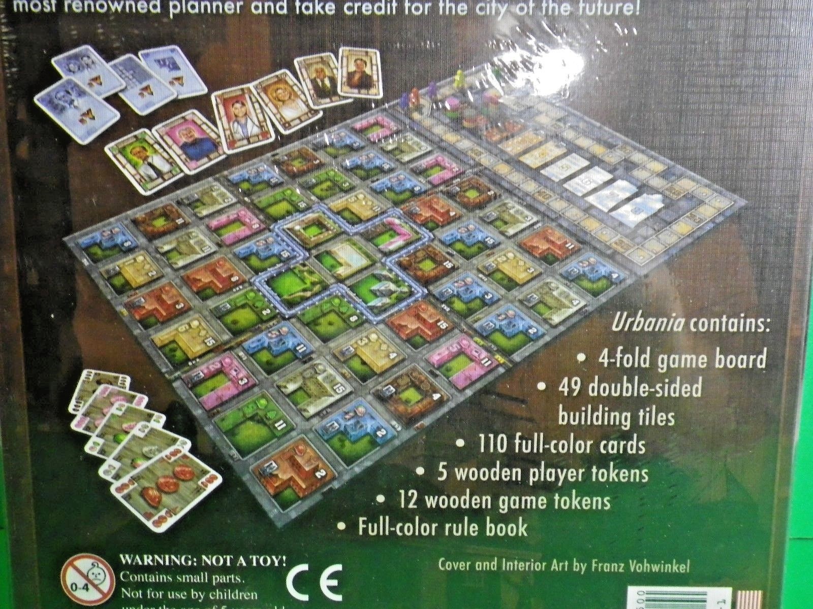 NEW – Urbania Board Game by Simone Lucian Mayfair Games 2012 Factory Sealed
