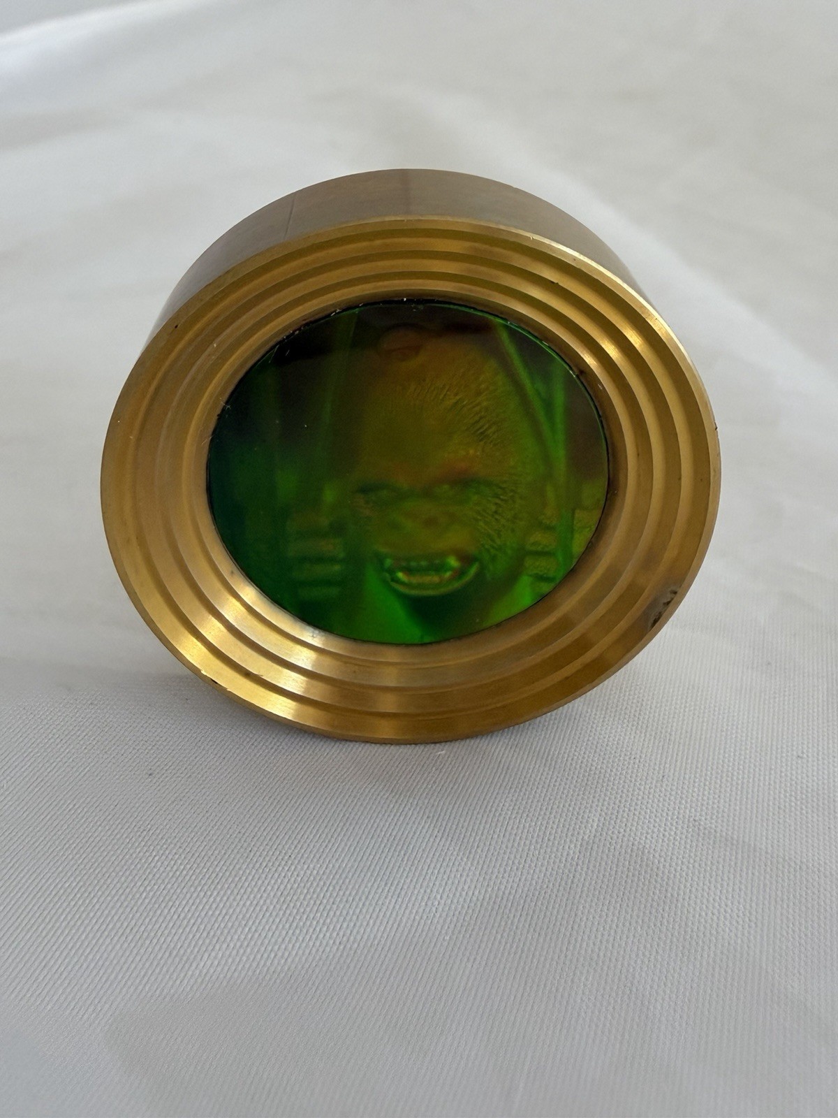 Vintage 90’s Heavy Thick Gorilla Brass Pog Slammer New