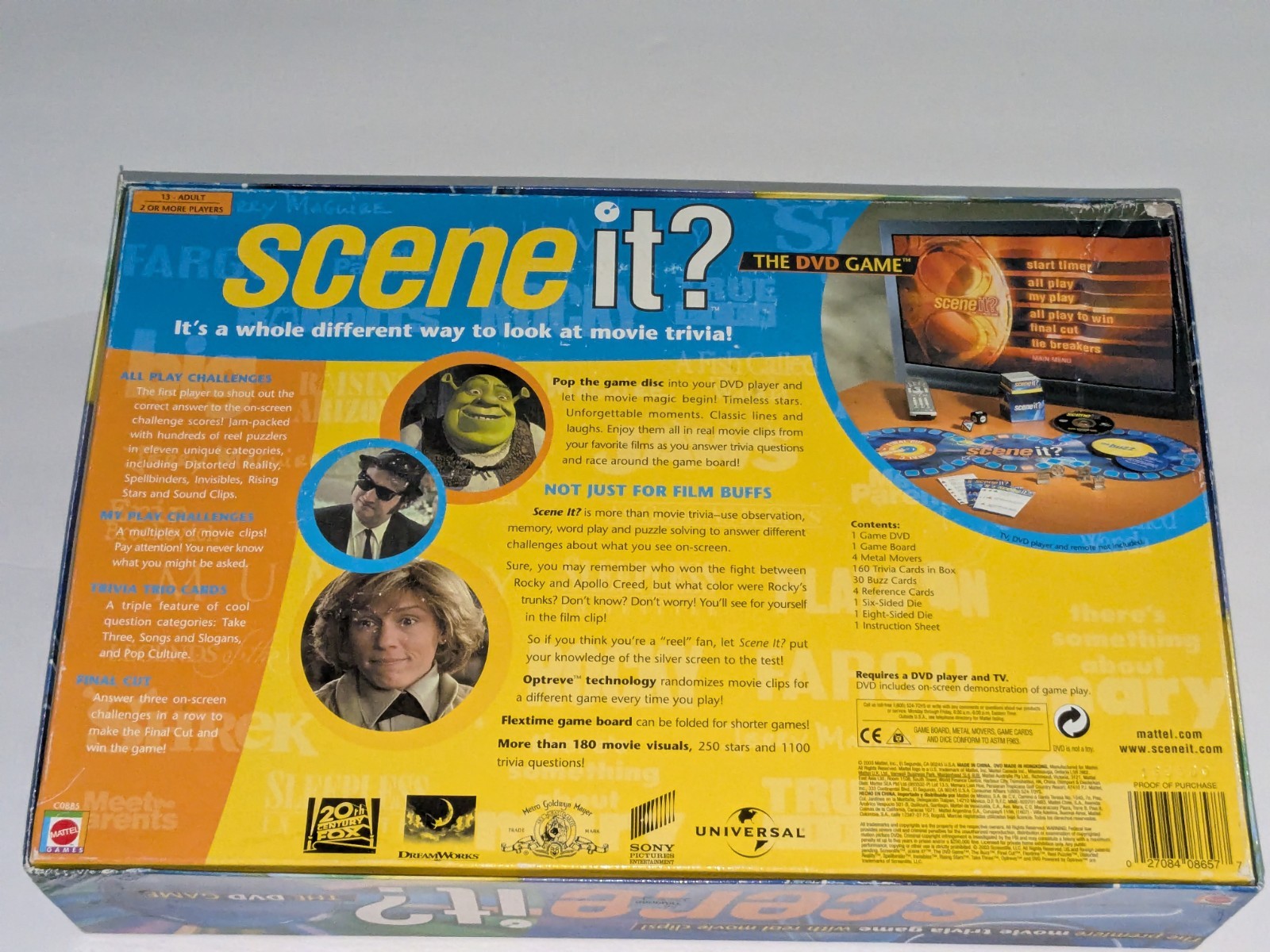 Scene It? The dvd game – 100% Complete – FREE SHIPPING – Very Good Condition