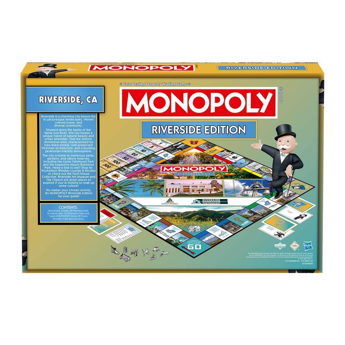 Riverside, CA Monopoly Board Game – New & Sealed