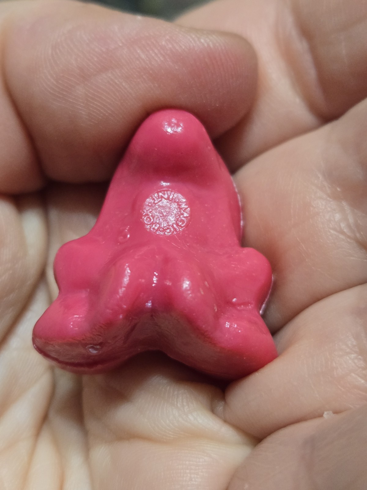 Deep Pink Magenta #3 Eggy Original Crazy Bones Gogos Crazybones 90s