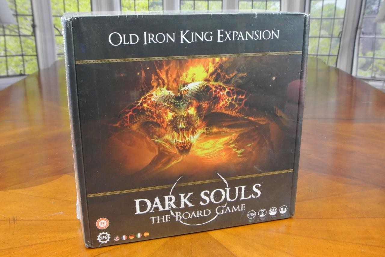 Dark Souls Board Game OLD IRON KING Expansion Kickstarter EXCLUSIVE Sealed New