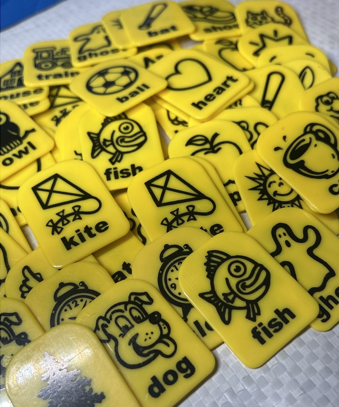 Zingo 72 Picture Tiles Complete Set Replacement ThinkFun